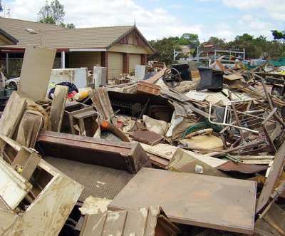 flood-debris-outside-brisbane-home-davidbuschaus